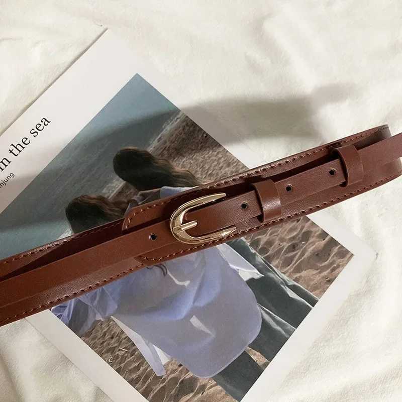Creative Belts for Woman Winter Coat Waist Belts Solid Color PU Decorative Belts Woman Wind Coat AccessoriesX240914
