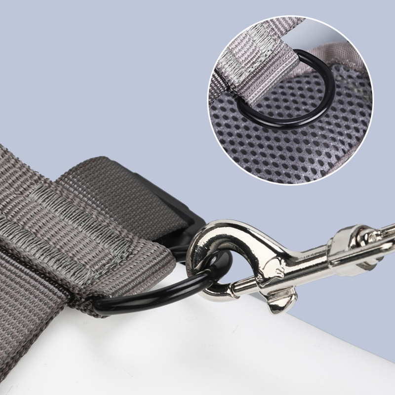 Dog Harness Vest-style Reflective Pet Sling Oxford Cloth Strong and Durable Adjustable Dog Sling for Dog Walking Pet Supplies