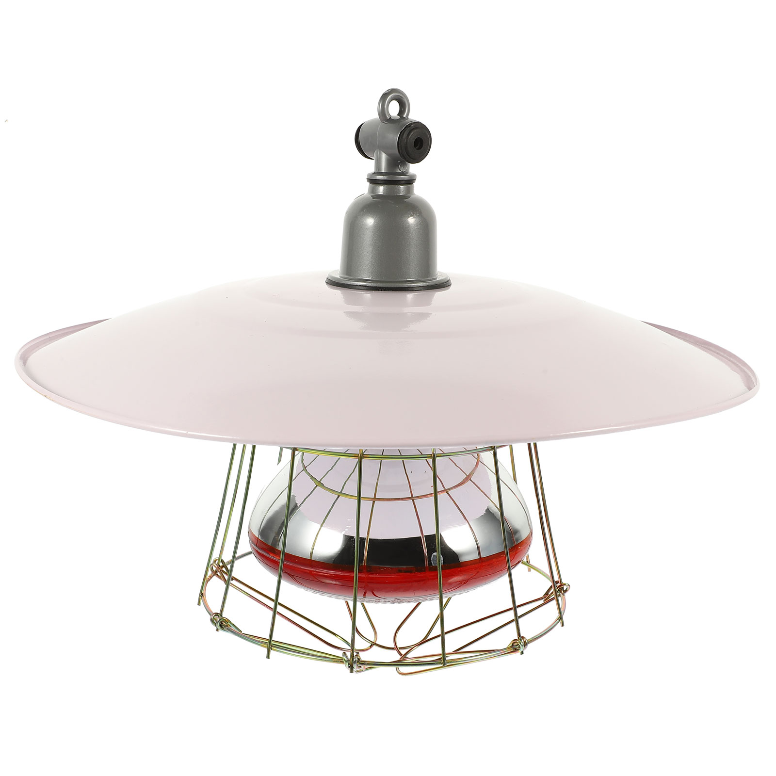 Heat Lamp Set Livestock Cage Heating Supply Reptile Warming Light Animal Warmer Aluminum Accessory Baby Puppy