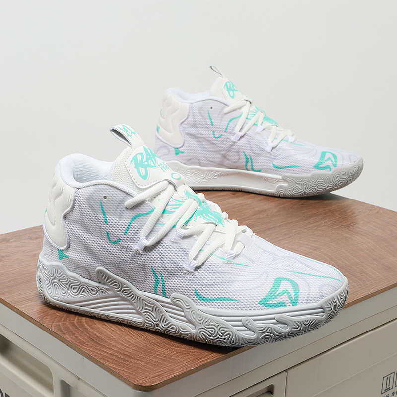 2025 Basketball Shoes for Men Cushioning Basketball Sneaker Women Kids High-top Outdoor Sport Sneakers Breathable Athletic Shoes