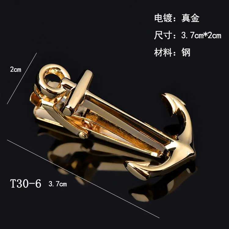New Trendy Plane Model Tie Clip for Man Metal Electroplate Business Tie Clip Mens Business Gifts Copper Alloy JewelleryX240914
