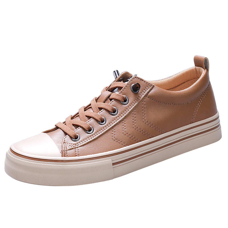 Men's Leather Shoes Low Top Comfortable Casual Flat Office Shoes Leather Shoes for Men Classic Shoes Business Office Work Shoes