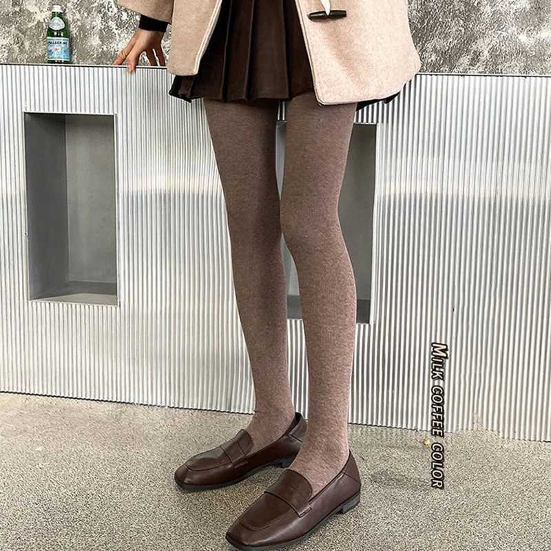 Winter High Waist Leggings for Women Velvet Soft Cashmere Womens Wool Thick Warm Pants Grey Black Fleece Thermal PantsX240914
