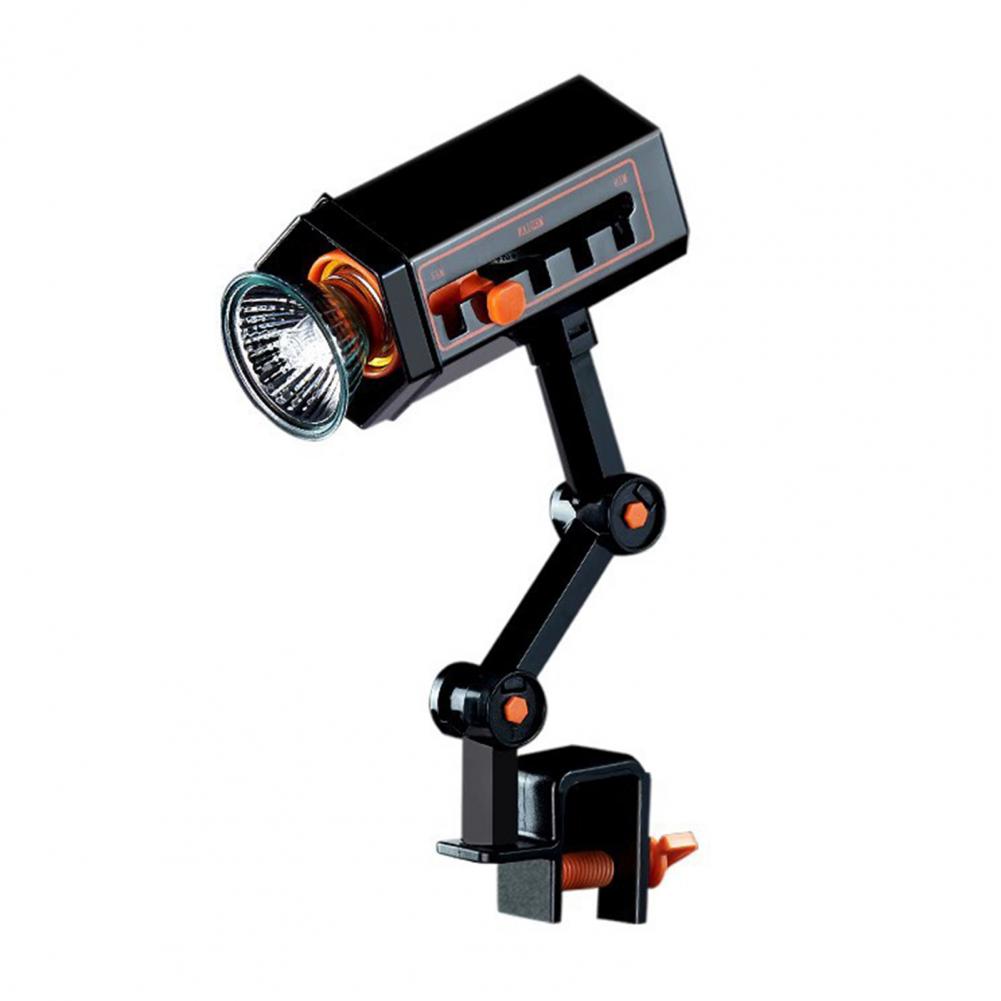 Heat Light Combo Adjustable Heat Lamp with 360-degree Rotatable Arm for Turtle Basking Spot Light Uva Uvb Sunlight for Bearded