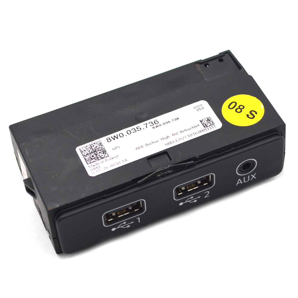 For Audi A4 S4 Q5 FY CarPlay Android auto USB BInterface 8W0 035 736 8W0035736
