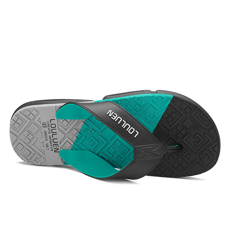 Summer Men's Slippers Beach Outdoor Sandals Mens Flip Flops Comfortable Slides Design Casual Shoes Men Non-slip Home Slippers