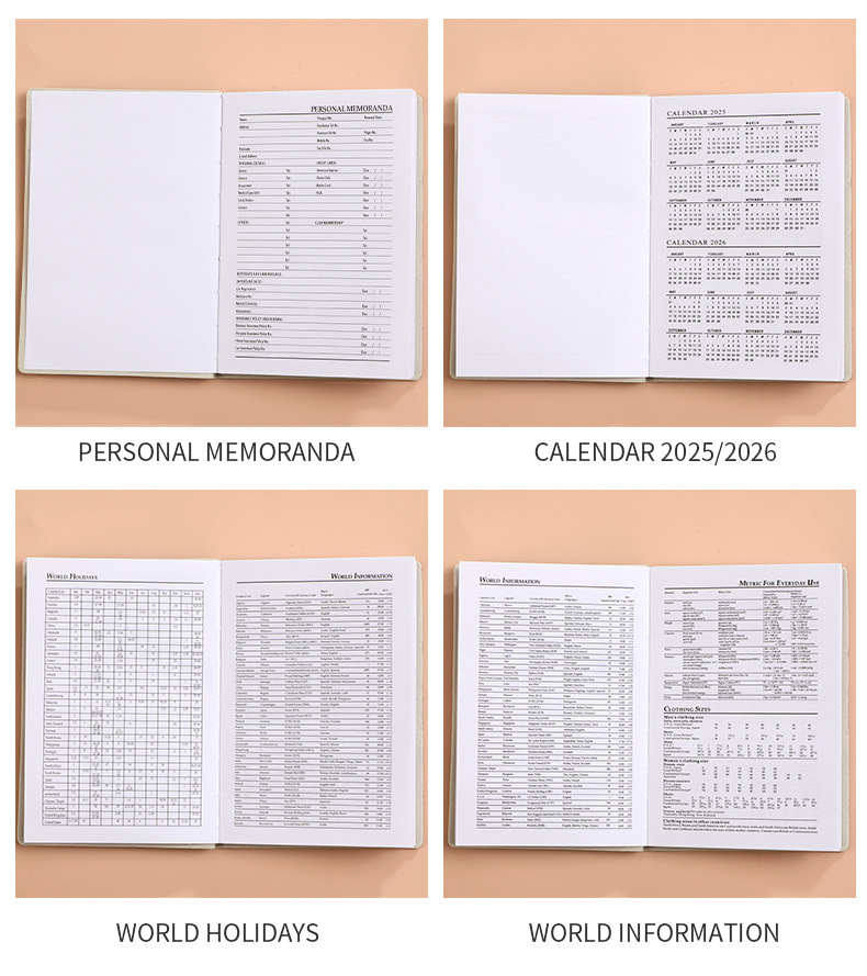2025 Creative Trends Mini Weekly Planner - Cute Faux Leather Softcover for Daily Memos, Gifts, and Personal Organization