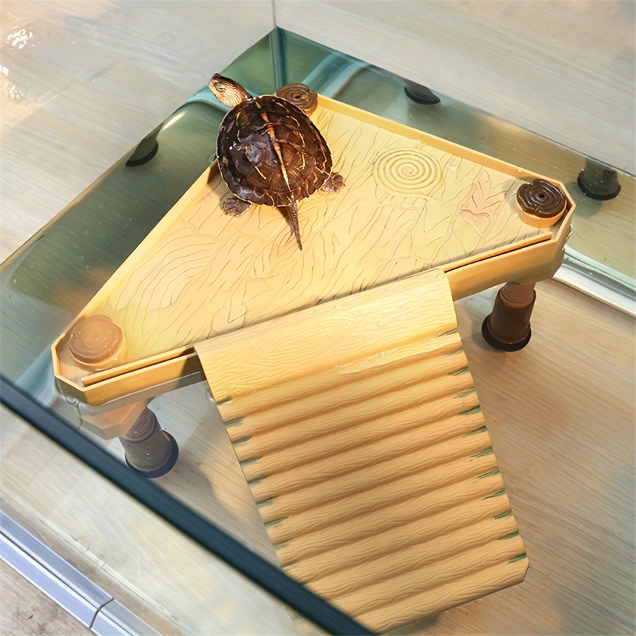 Turtle Climbing Basking Platform Reptile Ramp Platform Turtle Tank Resting Terrace Feeding Climbing Platform Tank Accessories