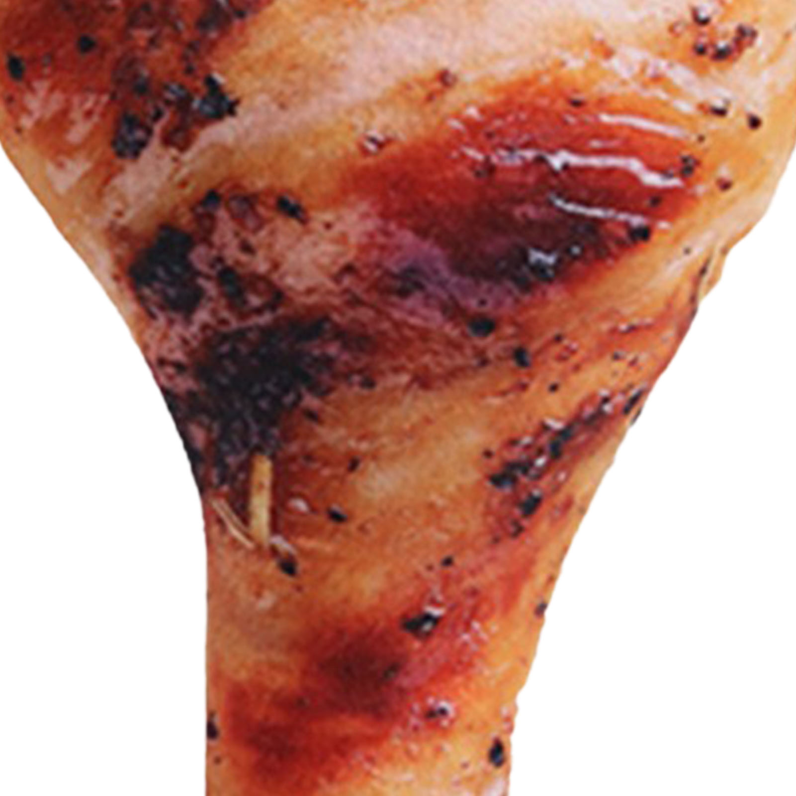 Plush Chew Toy for Puppy, Bite Resistant, Teeth Grinding, Lifelike 3D Chicken Leg Shape, Stuffed Pet