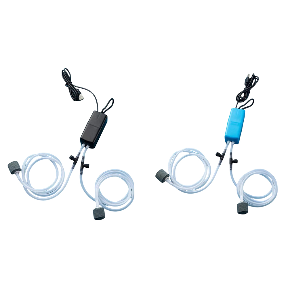 Mini Aquarium Air Pump USB Fish Tank Oxygen Pump Fish Tank Silent Air Compressor Aerator Portable Fish Tank Accessories
