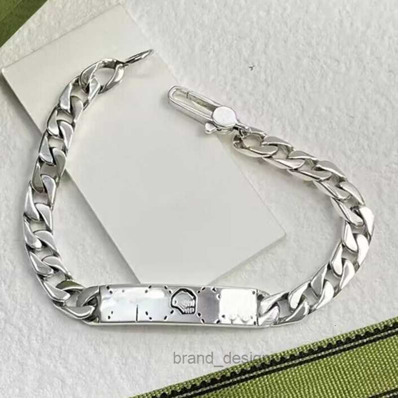 Fashion Bracelets Mens Gradient Bangle Unisex Designer Bracelets Titanium Stainless Steel Jewelry Womens Classic Chain