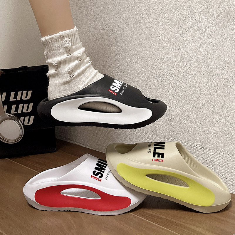 Men Slippers Indoor Outdoor Sandals Beach Soft Sole Slides Men Casual Shoes Couple Home Bathroom Slippers Big Size 46 47 48 49
