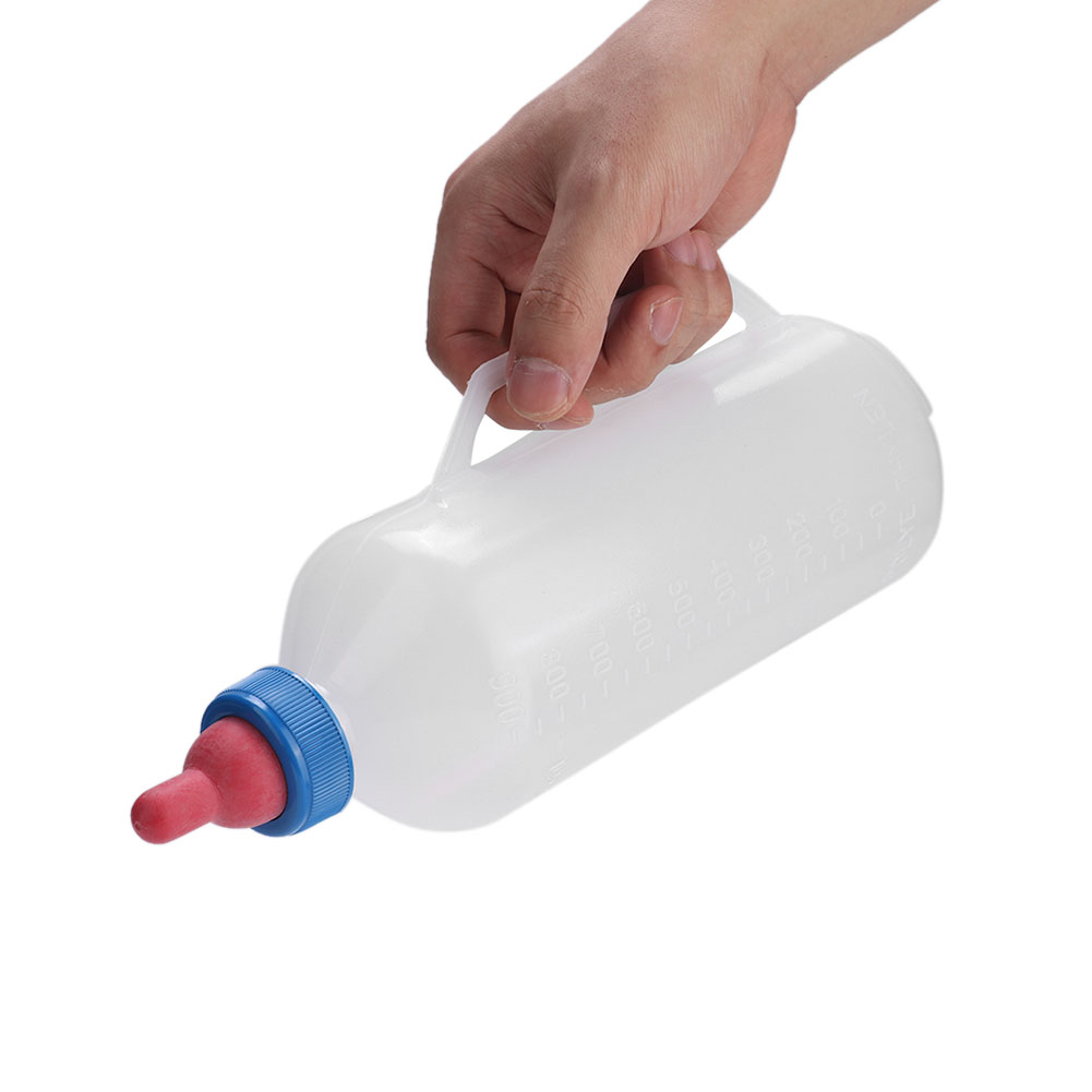 1L Lamb Milk Bottle Baby Goat Milk Feeding Feeder Nursing Bottle With Handle