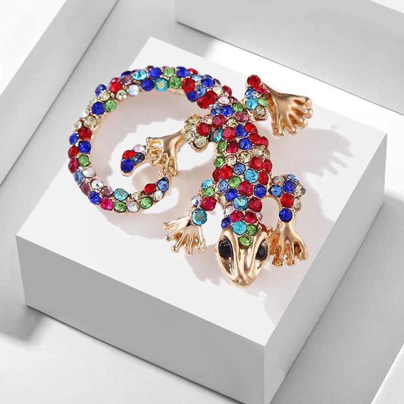 Vintage Animal Brooches - Cute Lizard Gecko Spider and Rhinestone Pins for Womens Clothing and AccessoriesX240914