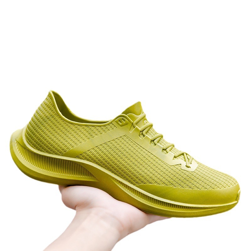 Men's Outdoor Hiking Boots Fashion Beach Non Slip Rain Fishing Work Durable Waterproof Rubber Shoes a70c
