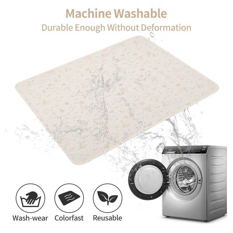 Washable Dog Pet Diaper Mat Reusable Pet Pee Pad Absorb Mat Training Pad Underpad for Dogs Splash Pad Dog Mat Urine Mat