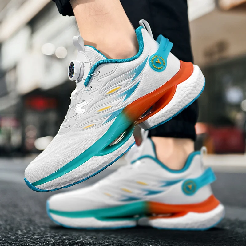 2024 Hot Sale Men's Casual Shoes Shockproof Comfortable Outdoor Running Fitness Training Exercise Sneakers
