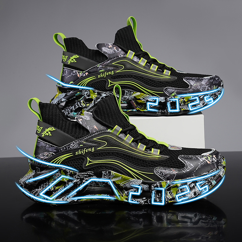 Marathon Shoes Men Casual Sneakers Blade Luxury Chunky Shoes Lightweight Comfortable Trainers Sneakers Tennis Male Footwear