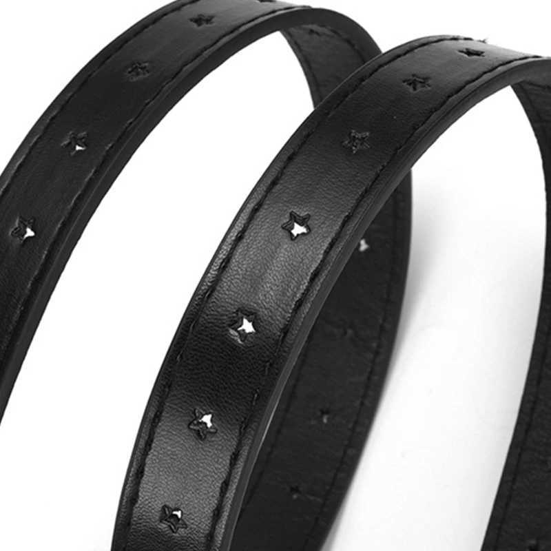 Harajuku Teens Waist Belt with Alloy Star Buckle Light Luxurious Personality Waist Belts for Women Girls Coat DressX240914