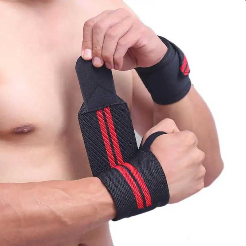 Wrist Support 1PCS Wristband Wrist Support Weight Lifting Gym Training Elastic Breathable Wrist Support Brace Strap Wrap Crossfit Powerlifting z240913