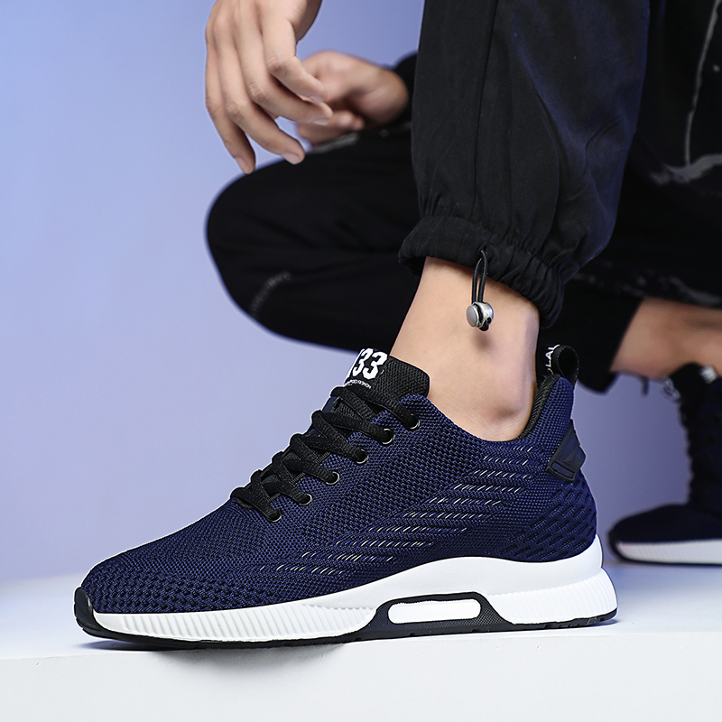 VERKTAKA Elevator Shoes Men Sneakers Heightening Shoes Height Increase Shoes Insoles 6CM Man Daily Life Height Increasing Shoe