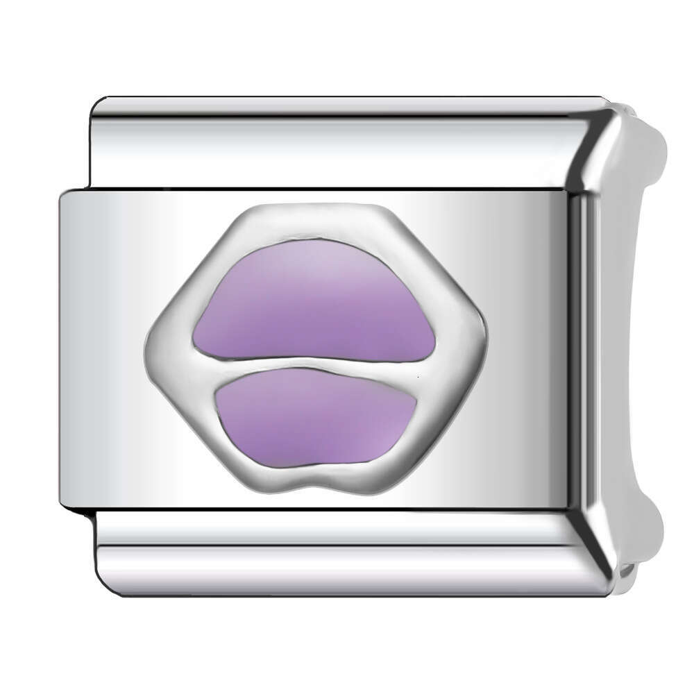 New Women's Gift arrow heart Bead Italian Charms Links Bangle Beads Fit 9mm Stainless Steel Bracelet Making DIY For Women Accessories Fashion Jew