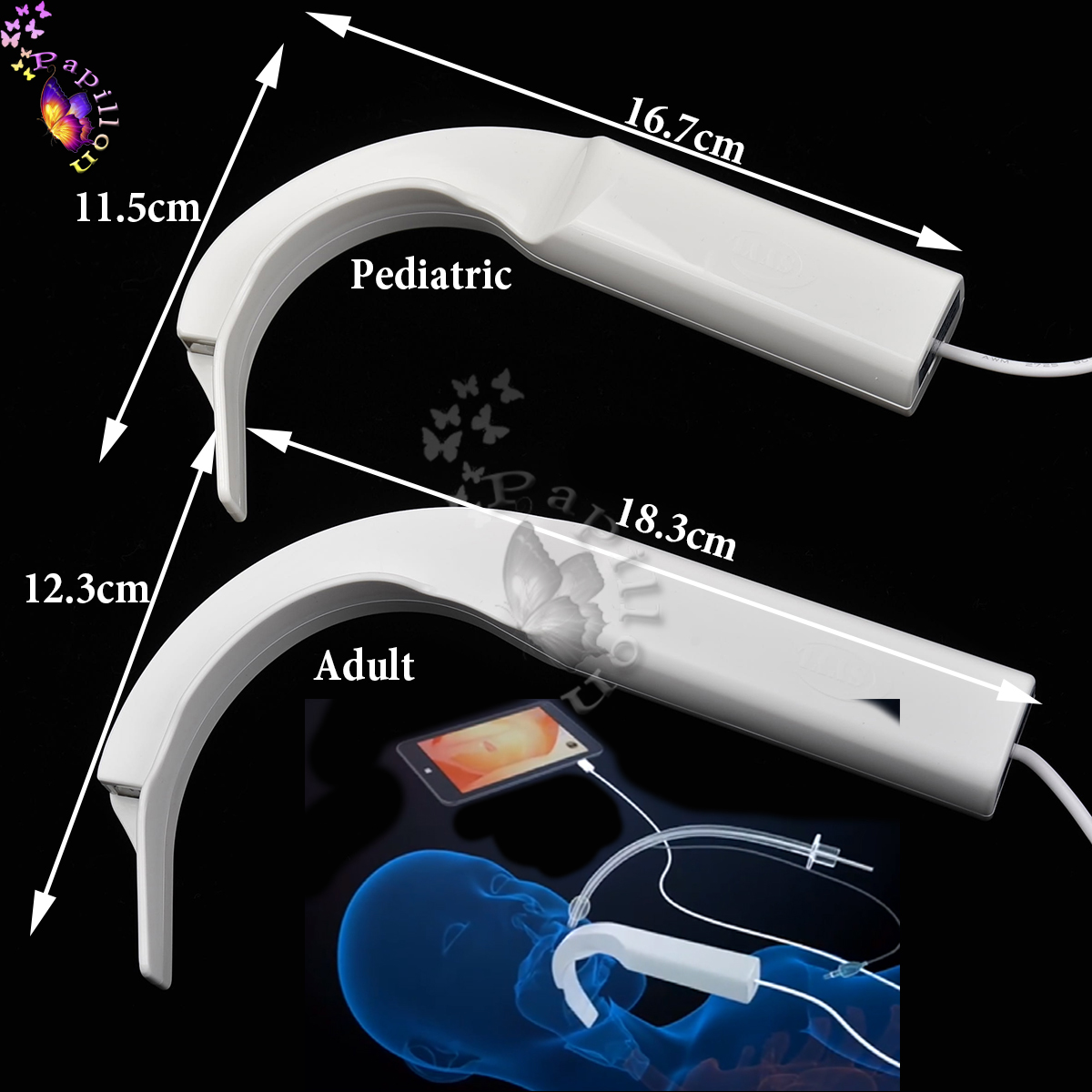 Video Laryngoscope digital portable disposable USB Endoscope for Intubation