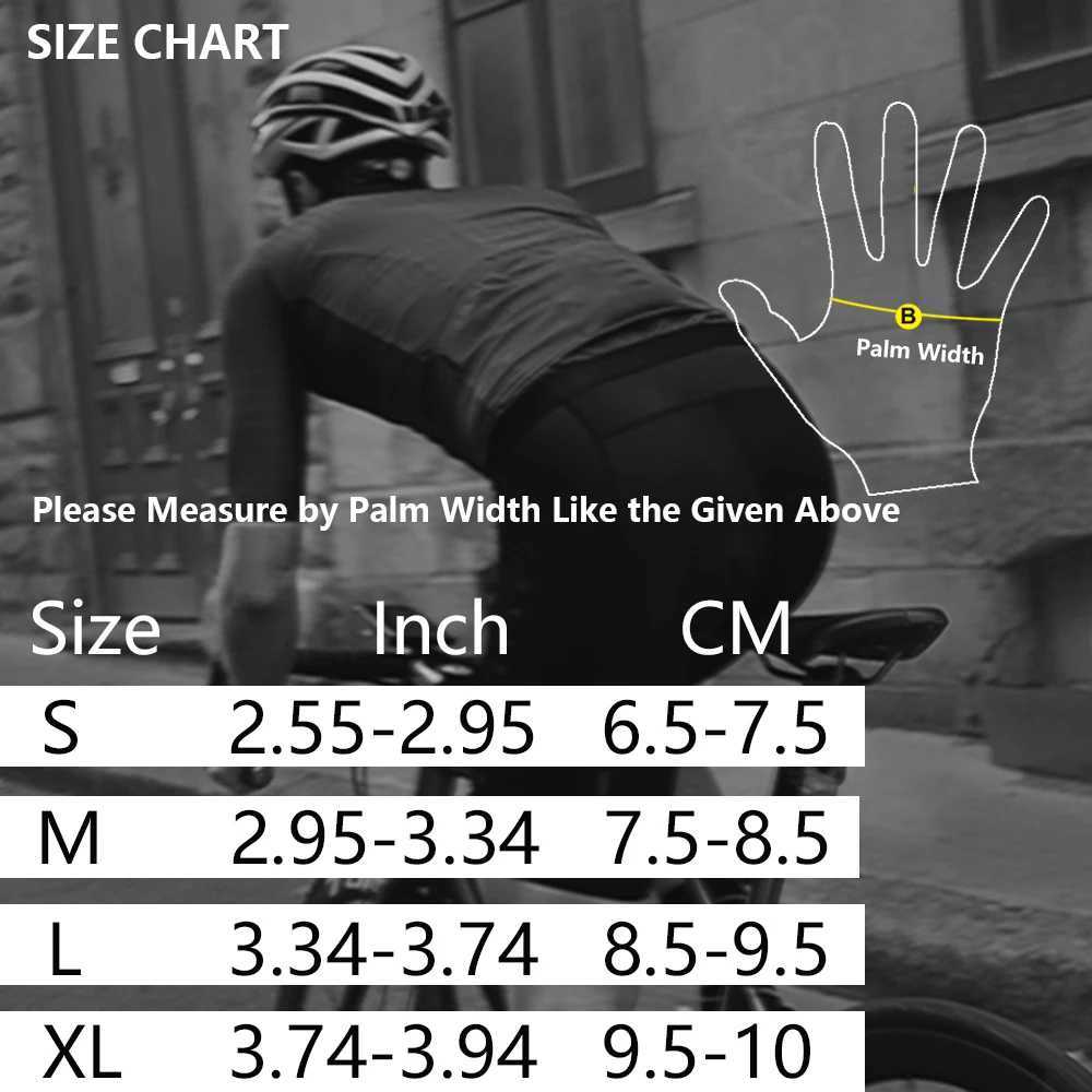 MOREOK Gel Pads Bike Gloves Full finger Autumn Cycling Gloves Anti-slip Touch Screen Bicycle Gloves for Men Women Y240914