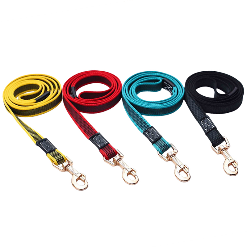 Lead Walking Leash Adjustable Nylon Dog Leash for Small Medium Large Dogs Outside Traning Dogs Training Rope Pet Accessories
