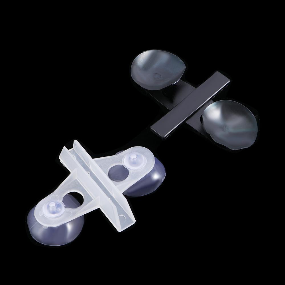 Plastic Divider Sheet Aquarium Suction Cup Partition Glass Clamp Fish Tank Isolation Clip