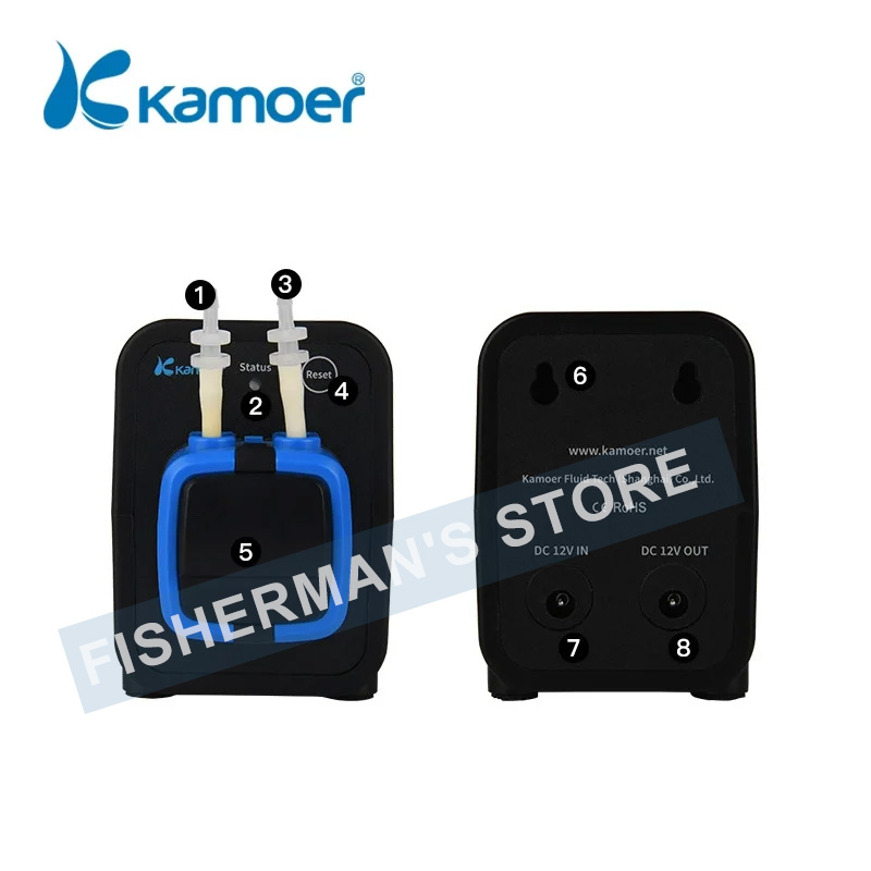 Kamoer X1 PRO 2 V2 Bluetooth WiFi APP Dosing Pump Fish Tank Aquarium Pump Nutrient Droplet Pump
