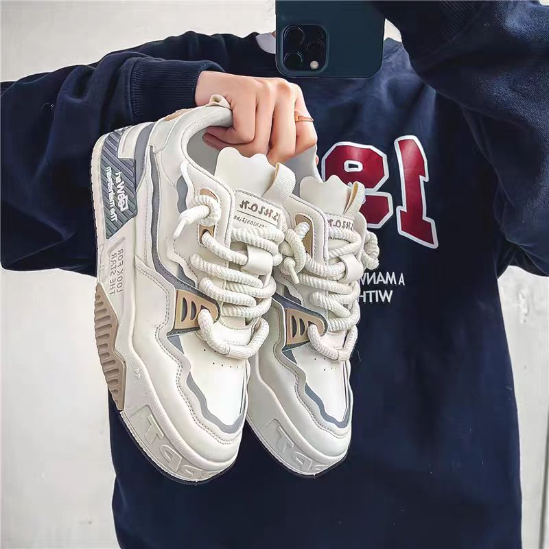 INS Mens Luxury Running Shoes Breathable Skateboard Shoes Chunky Comfortable Casual Sneakers Men Tenis Masculino Footwear Male