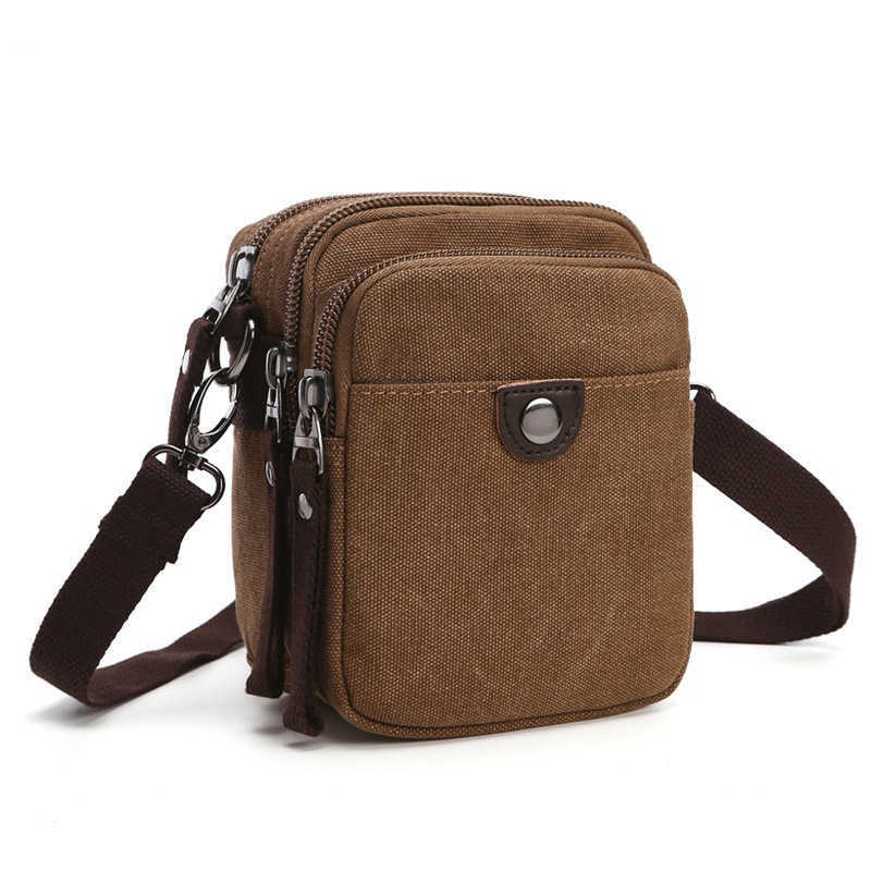 fashion leisure bag Single Shoulder Messenger Bag waist bag zero wallet multi-color options 240915