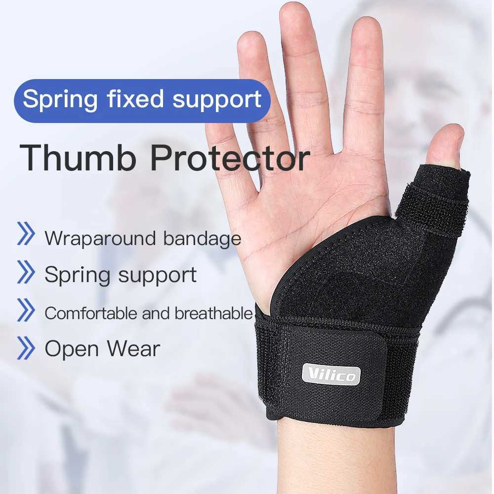 Wrist Support 1PC Flexible Splint Wrist Thumb Support Brace for Tendonitis Arthritis Breathable Thumb Protector Guard Fits Right and Left Hand z240913
