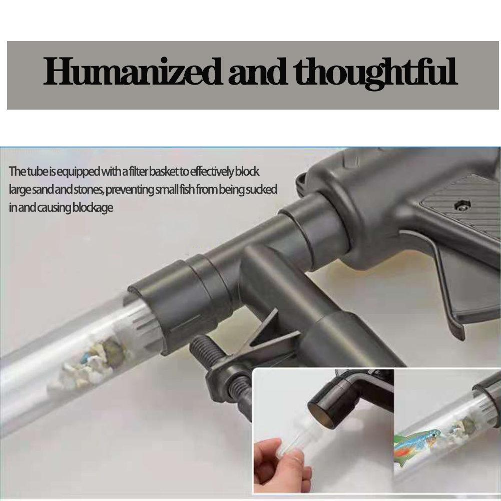 Aquarium Water Changer Quick Waste Remover Filters Tools Multi-Functional Fish Tank Algae Scraper Aquarium Cleaning Tool