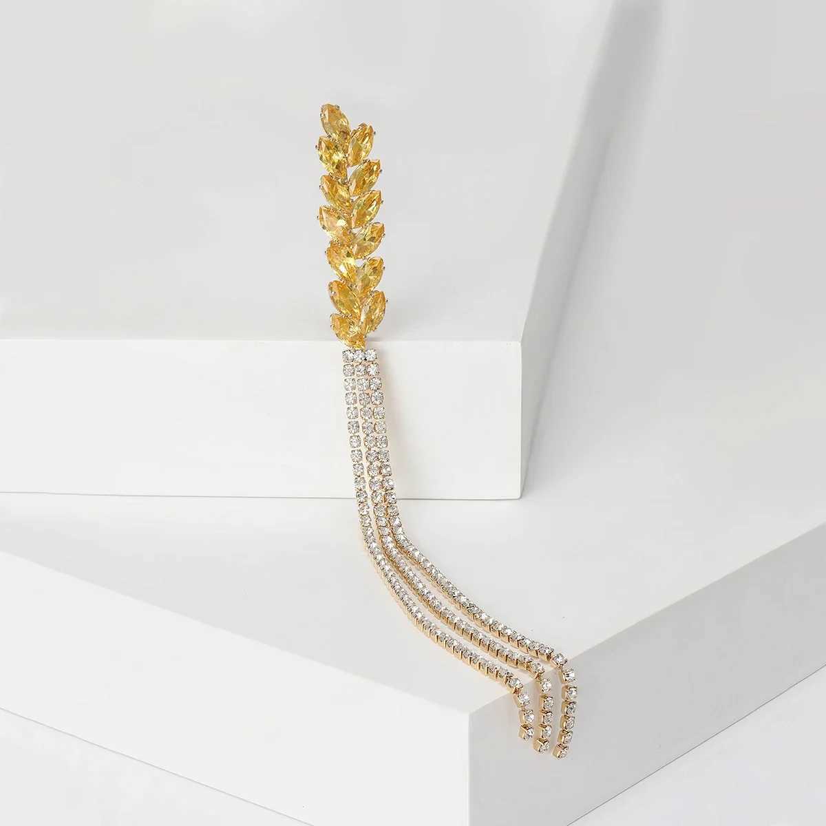 New Peace Wheat Ear Brooches for Women Unisex Tassels Wheats Pins Office Party Friend Gifts Accessories WholesaleX240914