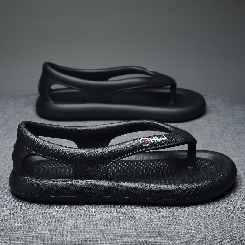 Fashion 2023 New Men Slippers Outdoor Indoor Sandals Beach Mens Flip-flops Casual Shoes Soft Sole Slides Home Outdoor Slippers