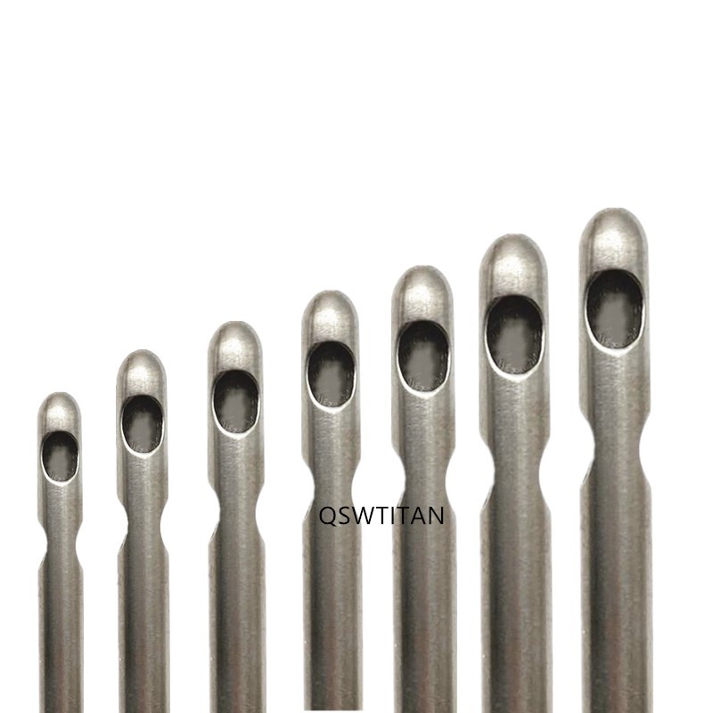Liposuction Three Hole Transfer Needle Aspirator Stainless Steel Fat Harvesting Cannula