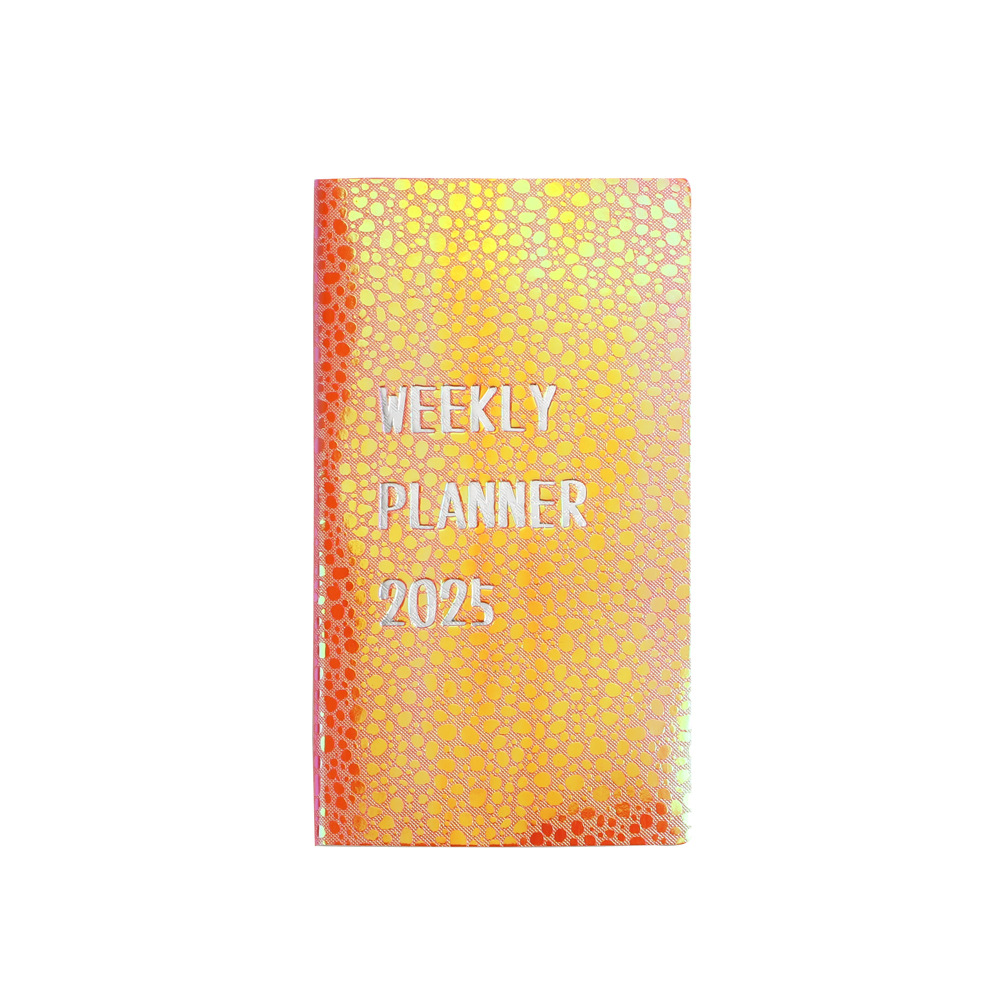 2025 Creative Trends Mini Weekly Planner - Cute Faux Leather Softcover, Perfect for Daily Memos and Gift Giving