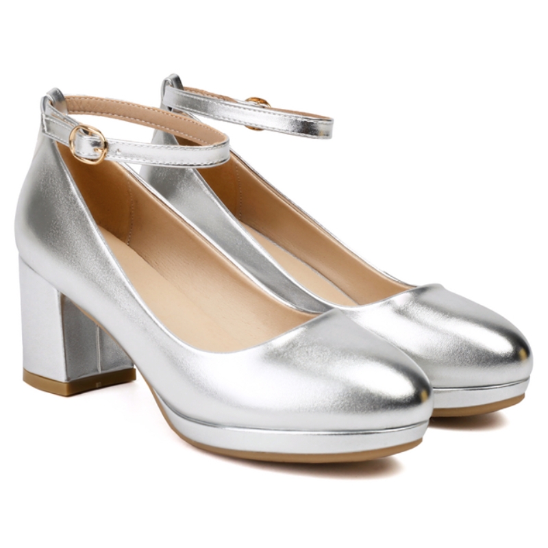 2025 new Red Elegant Gold Sier High Heel Women Pumps Shoe Large size 45 Casual Party Office Wedding Shoes Lady Dress Pump Comfortable 6da0 s