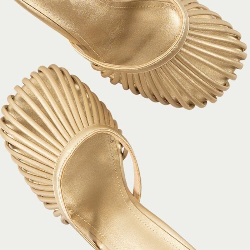 Slim Roman Strap High Heels Fashion Women's Slippers 2024 Summer New Girl Candy Colored European American Runway Show Sandals 9b5c d72