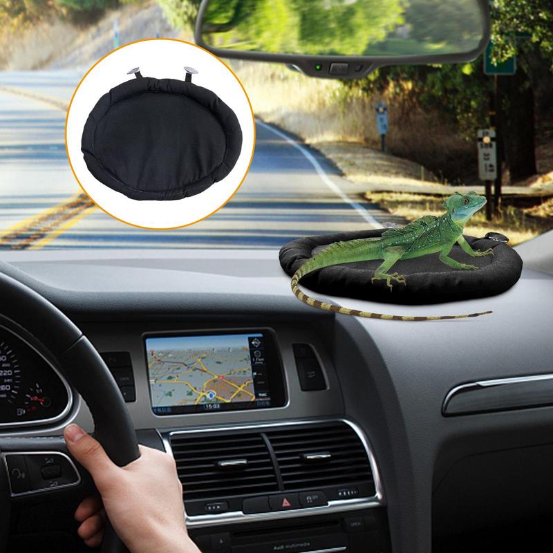 Car Lizard Hammock Portable Soft Bearded Dragon Pad Bearded Dragon Supplies Lightweight Reptile Bed With Strong Suction Cup For