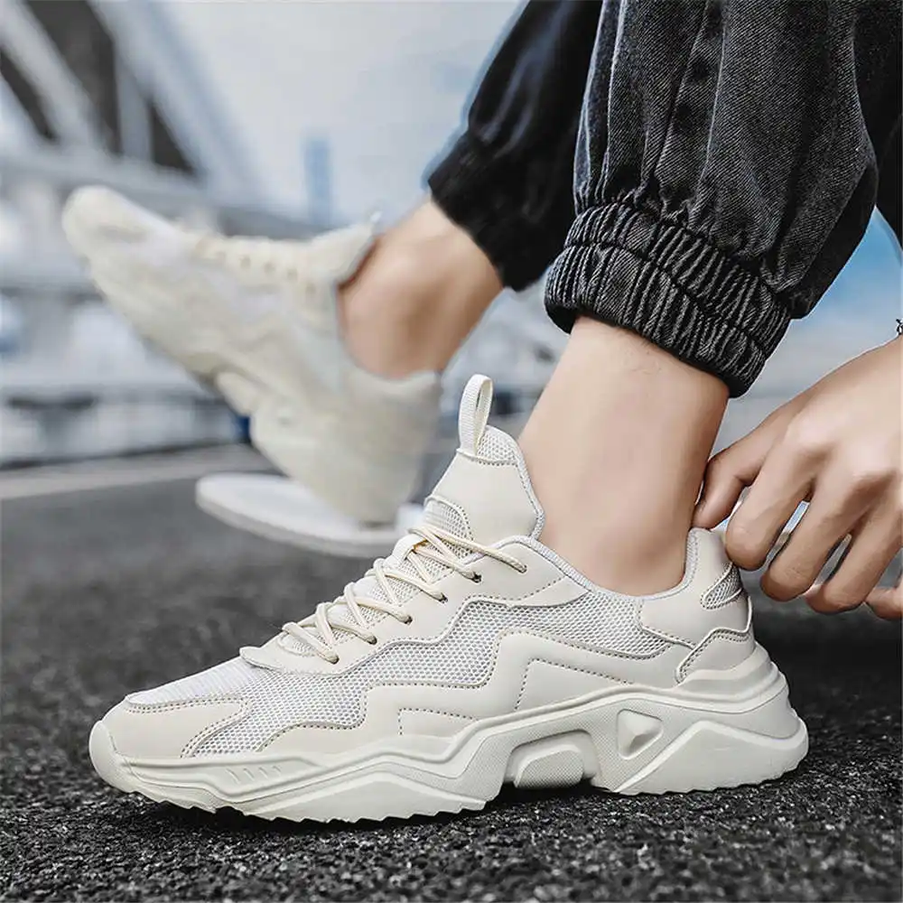 Size 43 Anti-slip Comfortable Sneakers Shoes Vulcanize Man Sport Shoes Walking Krasofka Foot-wear Team Celebrity Styling