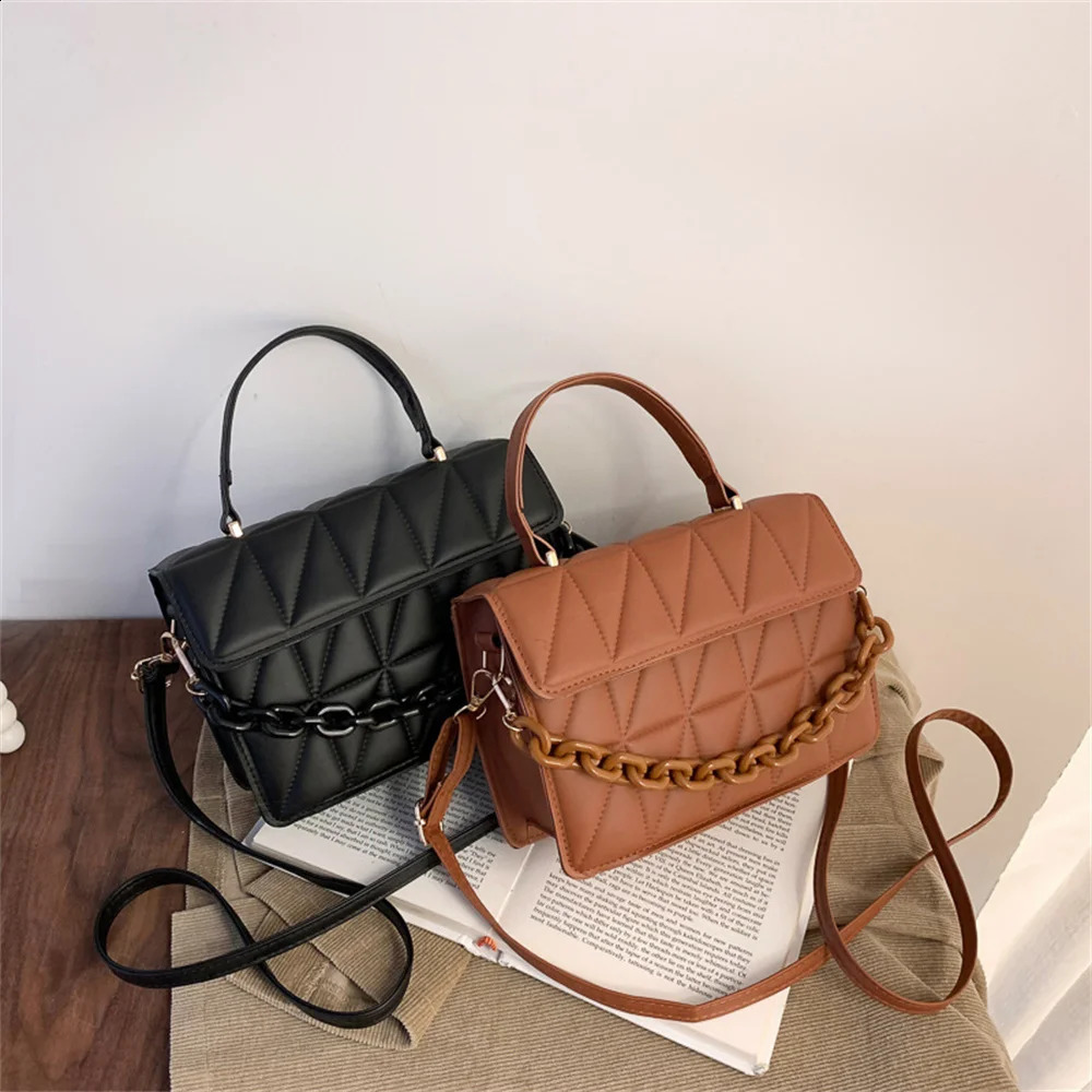 Womens Fashion Shoulder Bag PU Leather Square Handbag Small Cross Body Bag 250214