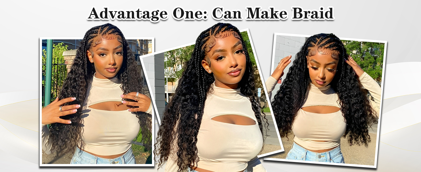 15A Full Lace Wigs Human Hair Wigs HD Transparent Handmade Invisible Lace front Pre Plucked 180% Density Brazilian Kinky Curly Wigs