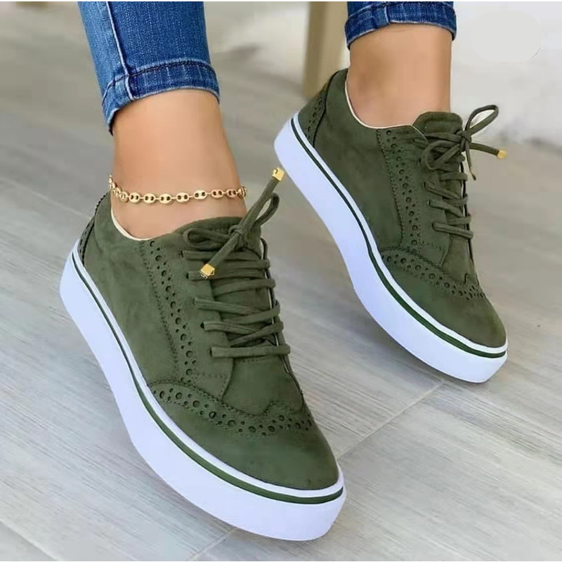 Low-top Women's Vulcanized Round Toe Casual Shoes Versatile Comfortable New Women Flat Fashion Sneaker 3537