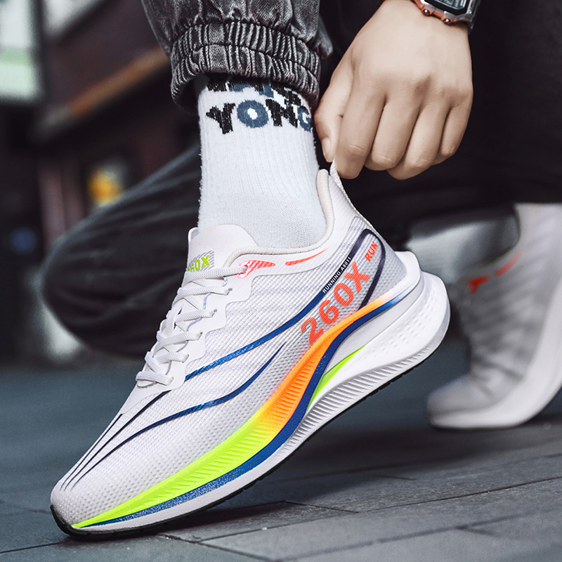 Marathon Shoes Men Casual Sneakers Running Sports Shoes Lightweight Comfortable Athletic Trainers Sneakers Tennis Male Footwear