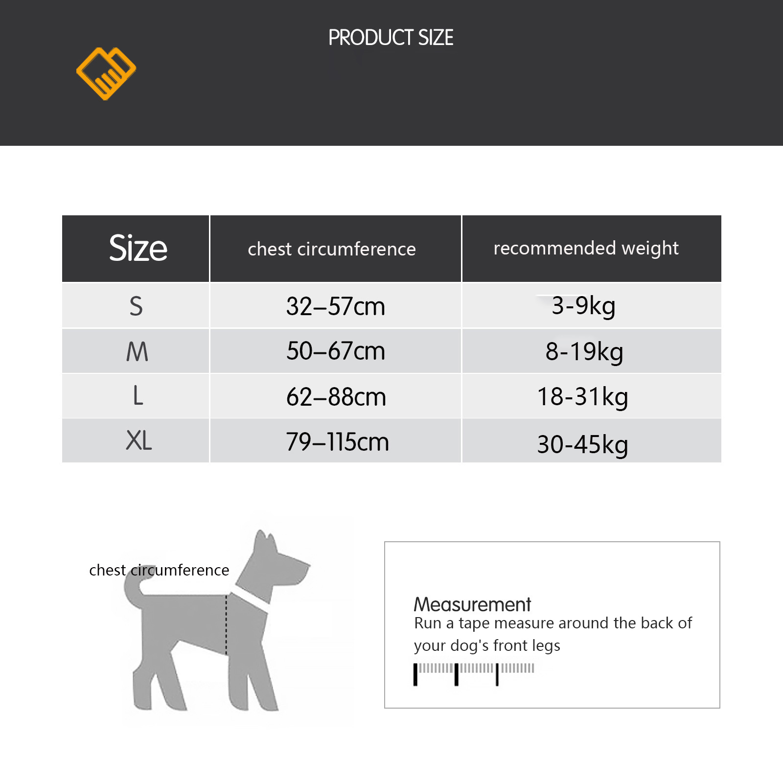 Large Dog Harness Reflective Adjustable Lightweight Pet Dog Harness Comfortable Dog Harness Suitable for Large and Medium- Dogs