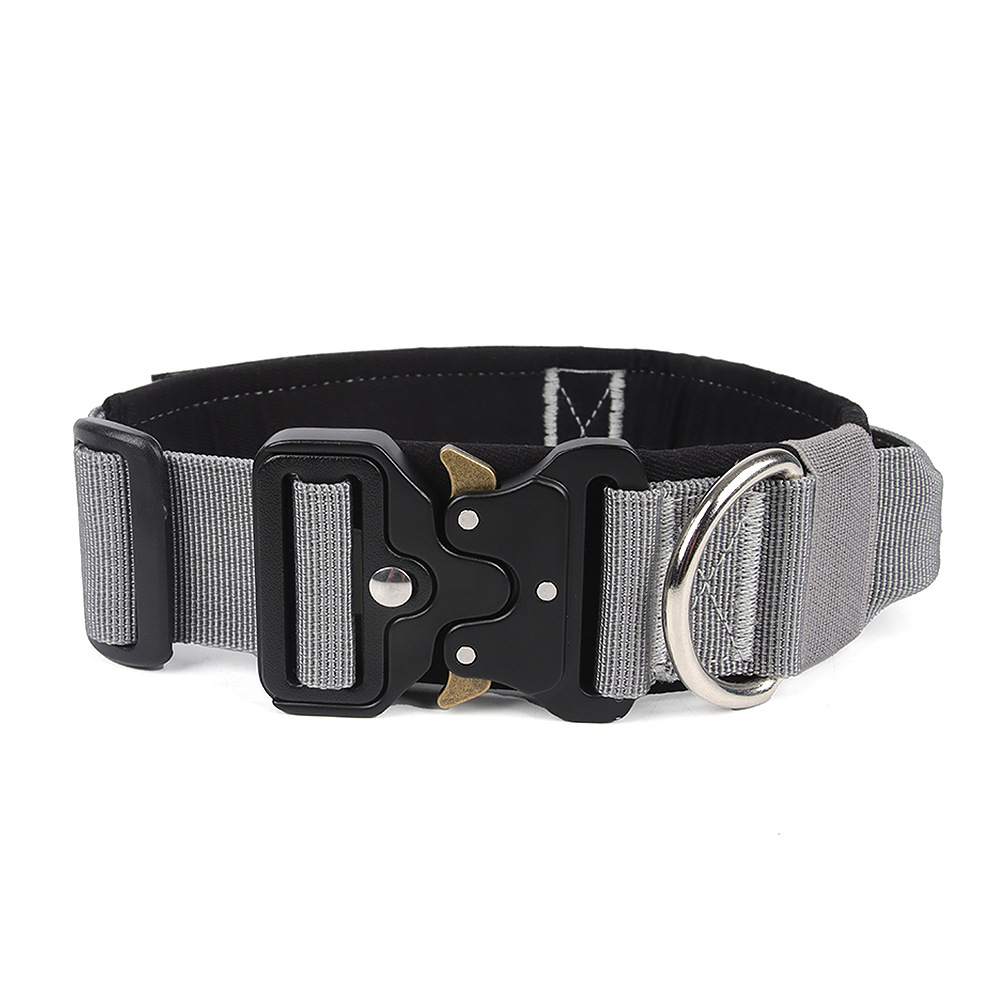 Strong Durable Tactical Collar Dog Tactical Collar and Leash Set for Dogs Outdoor Training