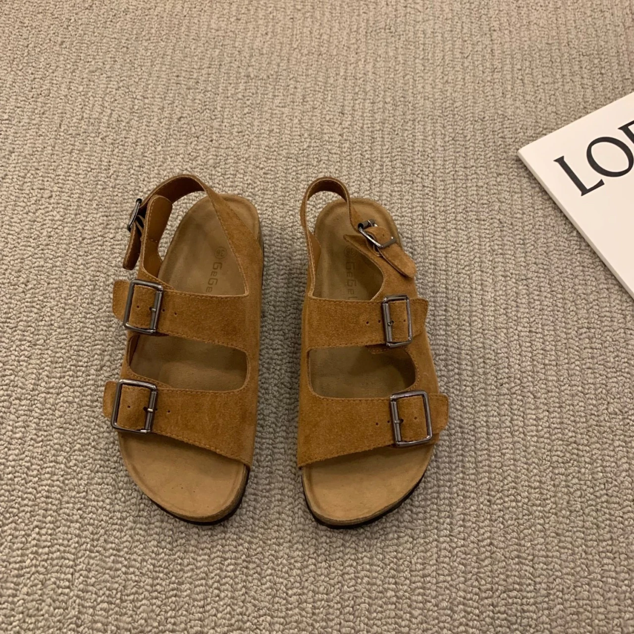 Summer New Fashion Women Flat Rome Female Shallow Flats Clip Toe Beach Sandals c6d4 s